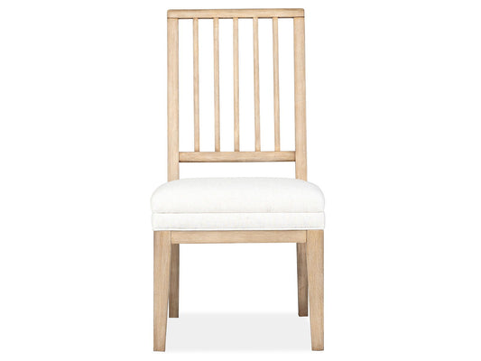 Coventry - Upholstered Side Chair With Solid Wood Back (Set of 2) - Honey Maple