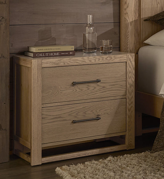 Lodge & Loft - 2 Drawer Nightstand