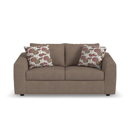 Chevy - Fabric Loveseat - Brown