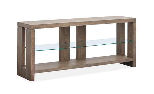 Cypress - Console Sofa Table - Spiced Brown