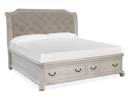Bronwyn - Sleigh Storage Bed