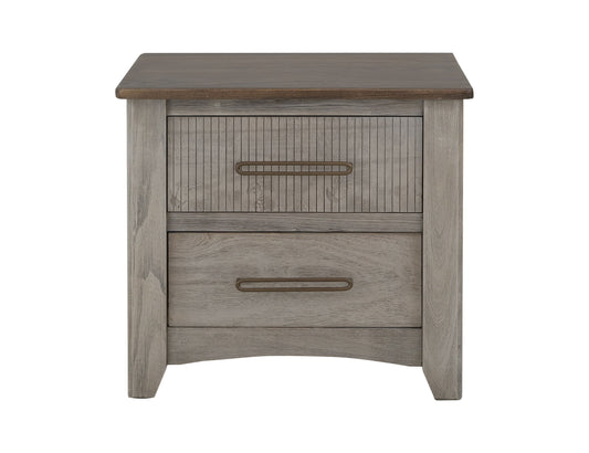 Ridge - Nightstand - Sand Brown