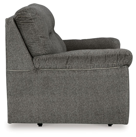 Bindura - Glider Loveseat - Mineral