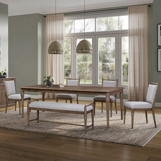Hickory Grove - Rectangular Table Set With Upholstered Chairs