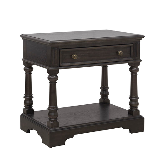 Hickory Creek - Bachelor's Chest With Storage Drawer - Brown