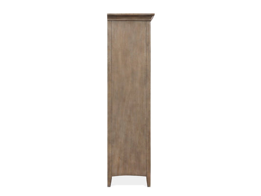 Paxton Place - Wood Door Chest - Dove Tail Grey