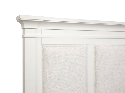 Kingston - Complete Panel Bed With Upholstered Headboard