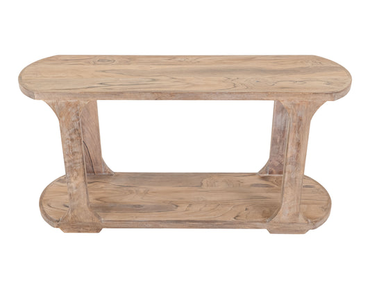 Balam - Sofa Table - Ivory White
