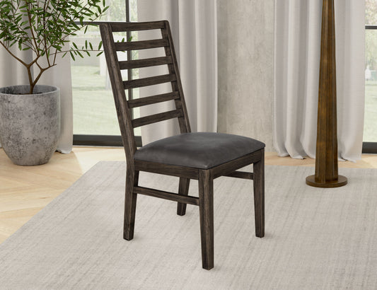 Balam - Chair (Set of 2) - Oil Black