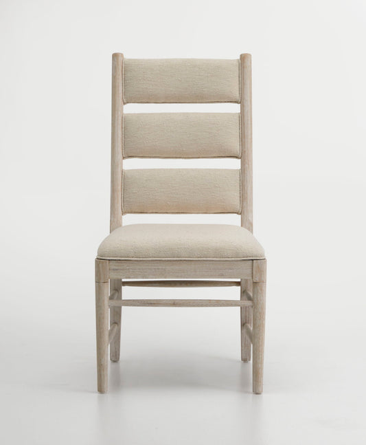 Herringbone Ridge - Upholstered Dining Side Chair (Set of 2) - Clara Natural
