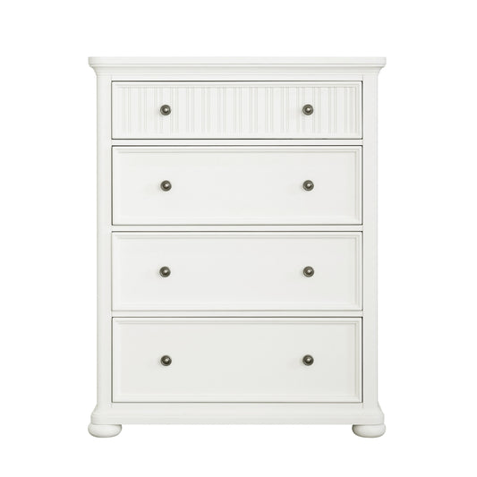 Savannah - 4-Drawer Chest - White