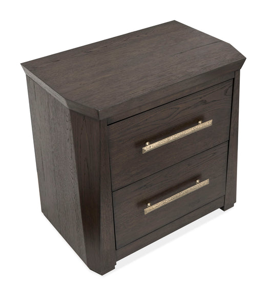 Tauren - Drawer Nightstand - Coffee Bean