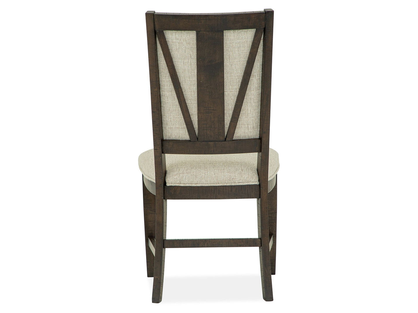 Westley Falls - Step Up Side Chair With Upholstered Seat & Back (Set of 2) - Dark Brown