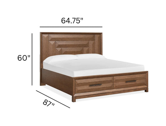 Callisto - Panel Storage Bed