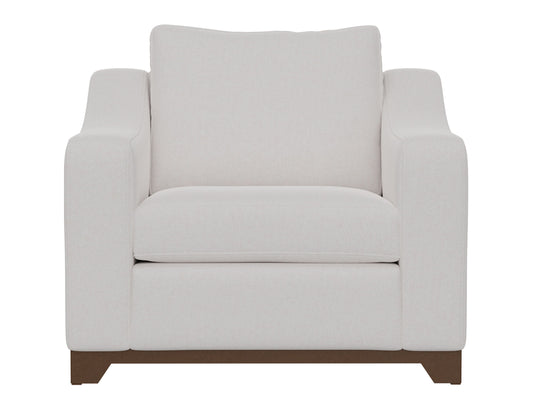 Natural Parota - Armchair - Mink Withe