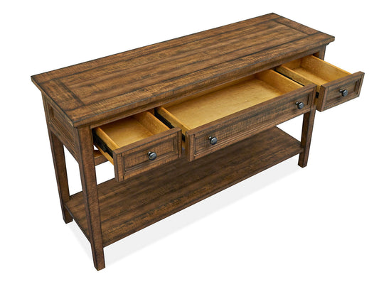Bay Creek - Rectangular Sofa Table - Toasted Nutmeg