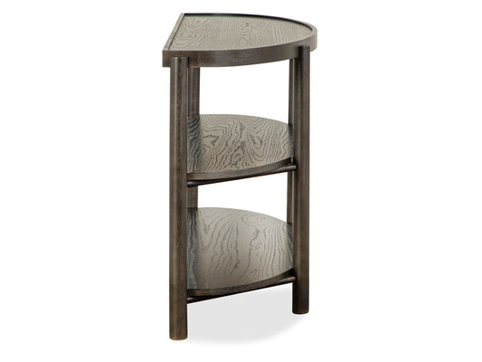 Hadleigh - Demilune Sofa Table - Coffee Bean