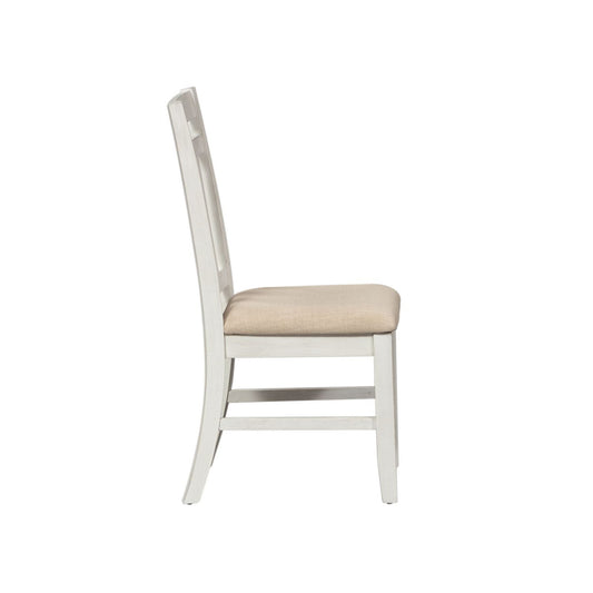 Summerville - Slat Back Side Chair - White