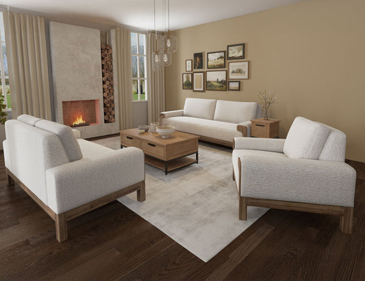 Sedona - Arm Chair - Light Cream
