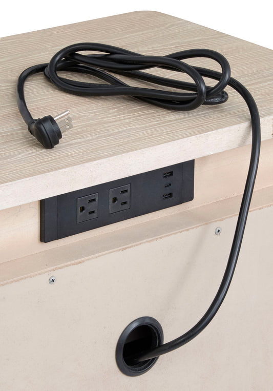 Sunset Cove - Drawer Nightstand - Sanibel Brown