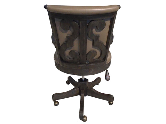 Bellamy - Fully Upholstered Desk Chair - Peppercorn