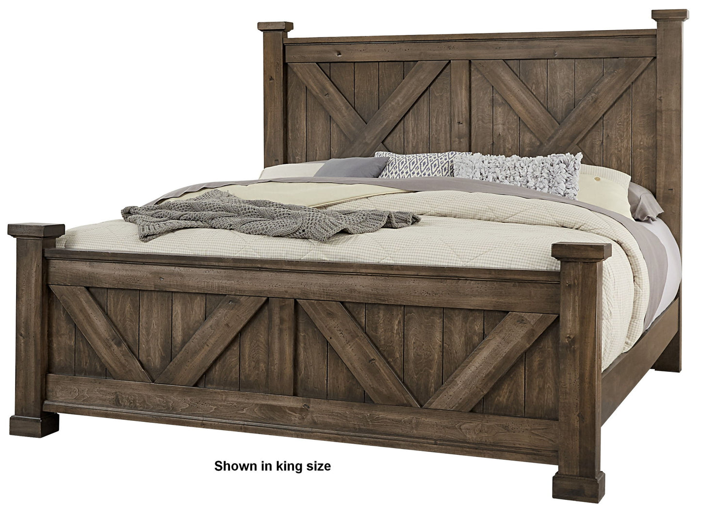 Cool Rustic - X Bed