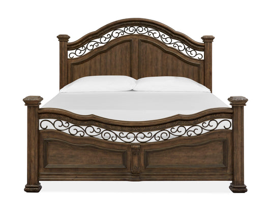 Durango - Wood Panel Bed - Willadeene Brown