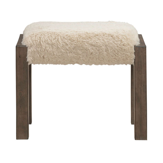 Broadmore - Upholstered Console Stool - Brown