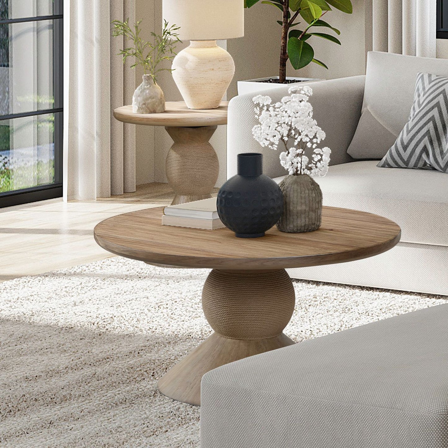 Briarcrest - 3 Piece Table Set - Tobacco