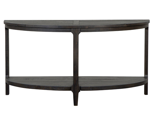 Boswell - Demilune Sofa Table - Peppercorn