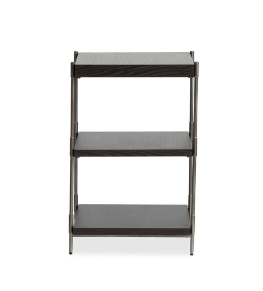 Spencer - Rectangular Accent Table - Dark Briarsmoke