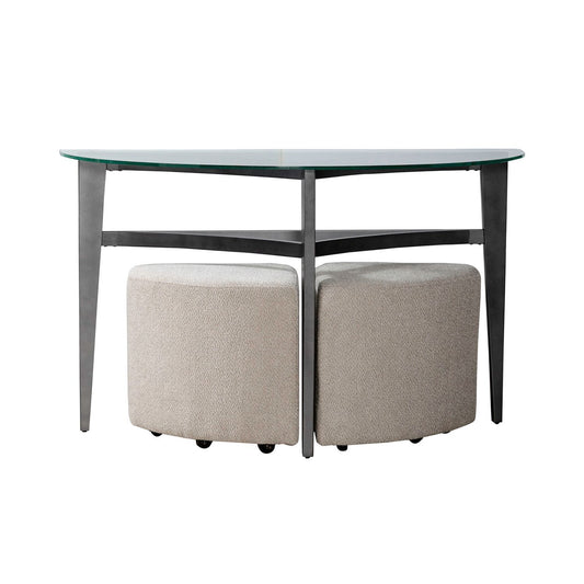 Capri - 3 Piece Table Set - Brown