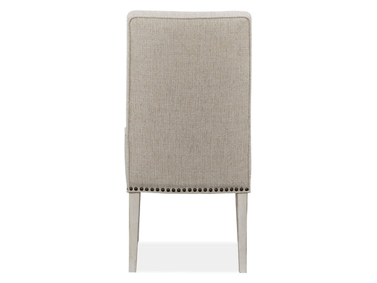 Bronwyn - Bench With Back - Alabaster