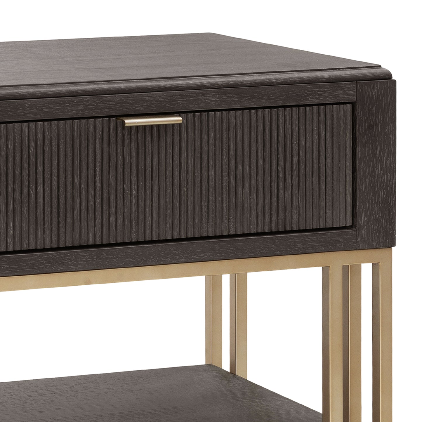 West End Loft - Accent Nightstand With Storage Drawer - Brown