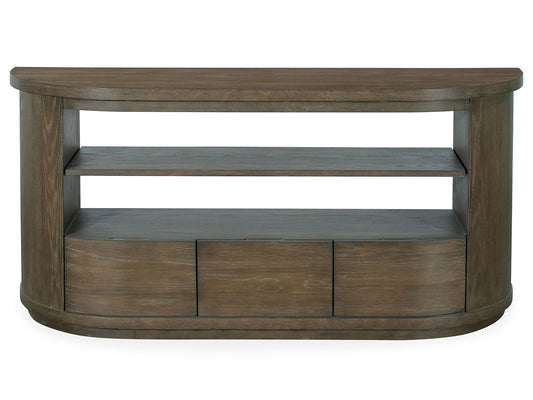 Bosley - Demilune Sofa Table - Porpoise