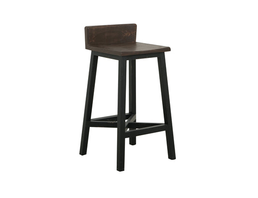 Pueblo - Wooden Seat & Base Stool (Set of 2)