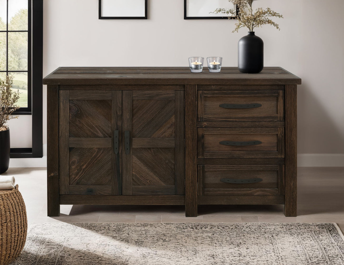 Dutton - Buffet - Rookwood Brown