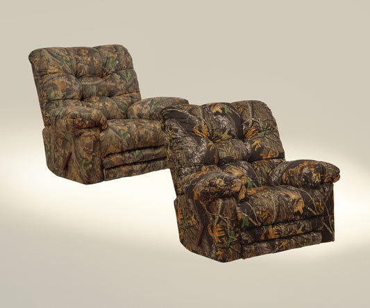 Magnum - Chaise Rocker Recliner - Mossy Oak