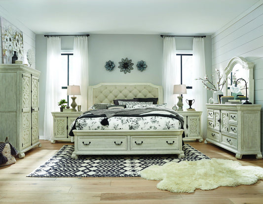 Bronwyn - Armoire - Alabaster