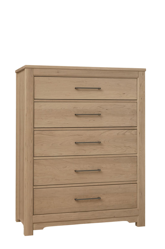 Crafted Cherry - 5 Drawers Chest