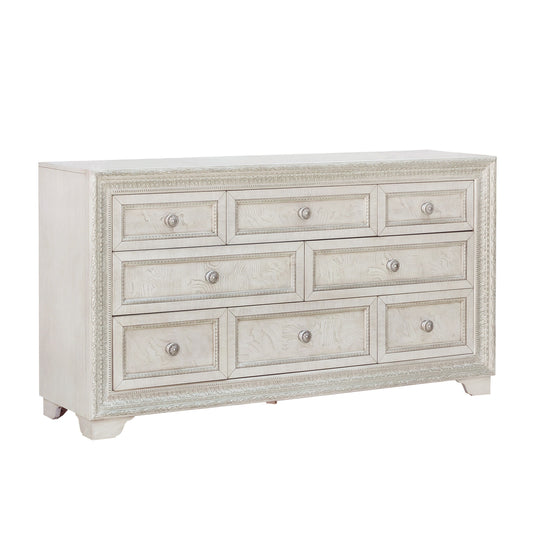 Camila - 8 Drawer Dresser - Cream