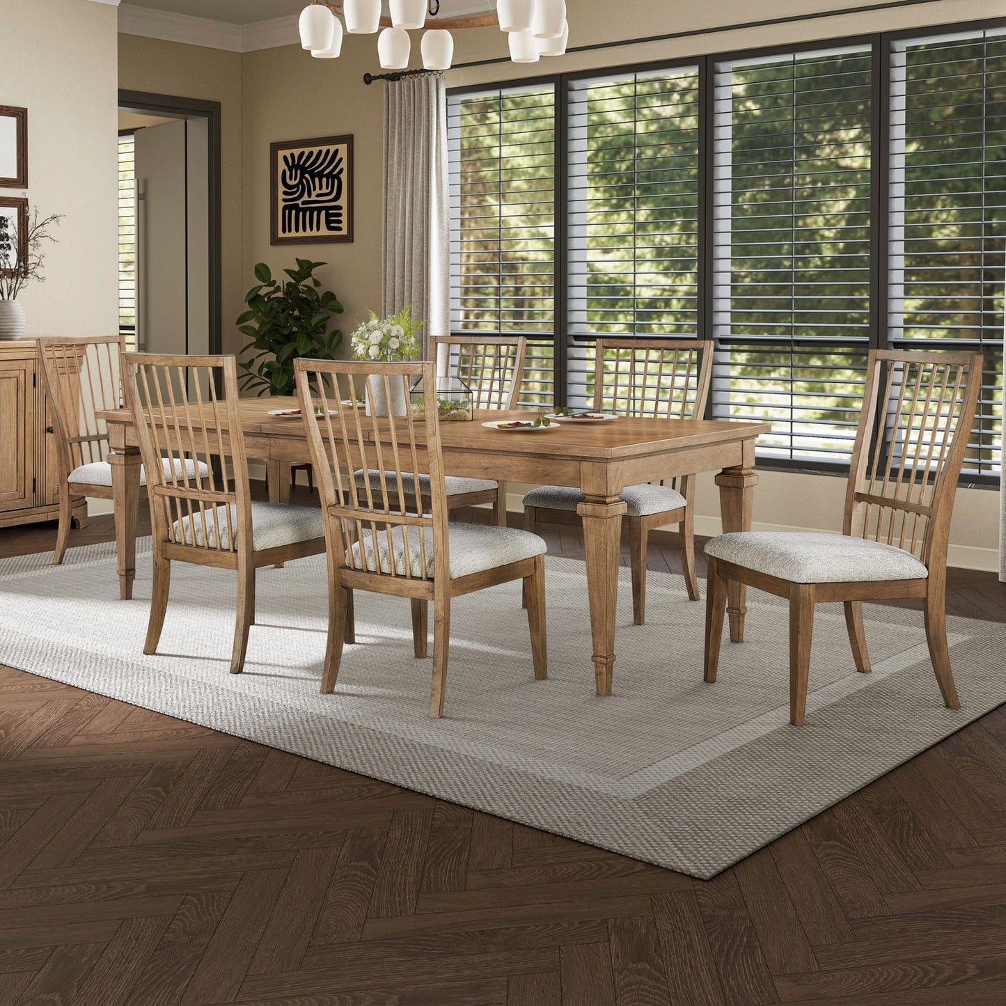 Haven Hills - Rectangular Table Set