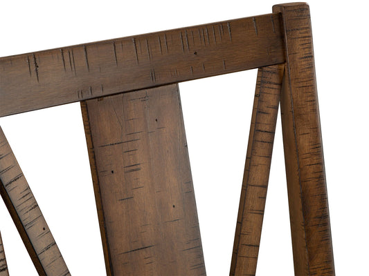 Bay Creek - Counter Chair With Upholstered Seat (Set of 2) - Toasted Nutmeg