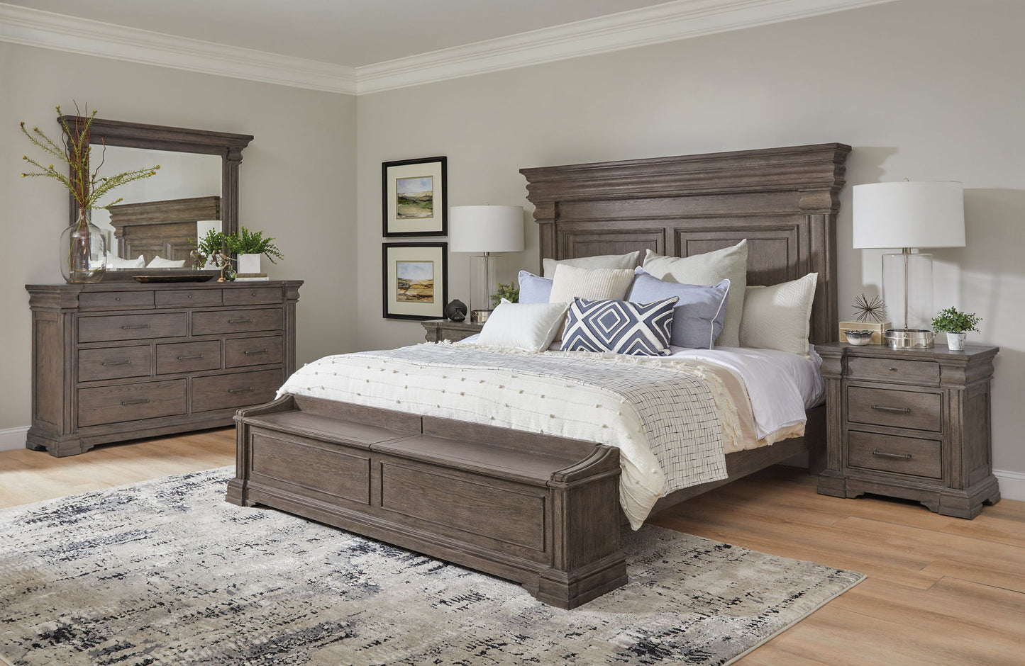 Madison Ridge - 3 Drawer Nightstand