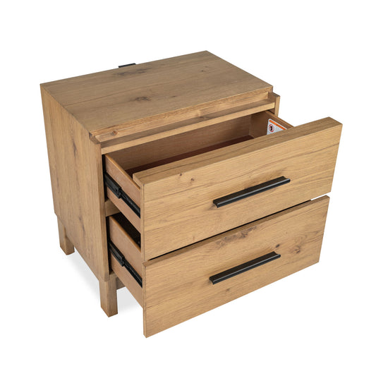 Davenport - Drawer Nightstand - Rustic Caramel