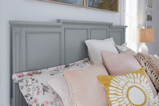Glenbrook - Complete California King Panel Bed - Pebble