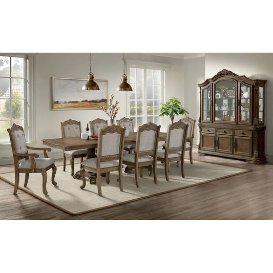 Madison Park - Server & Hutch With Led - Walnut