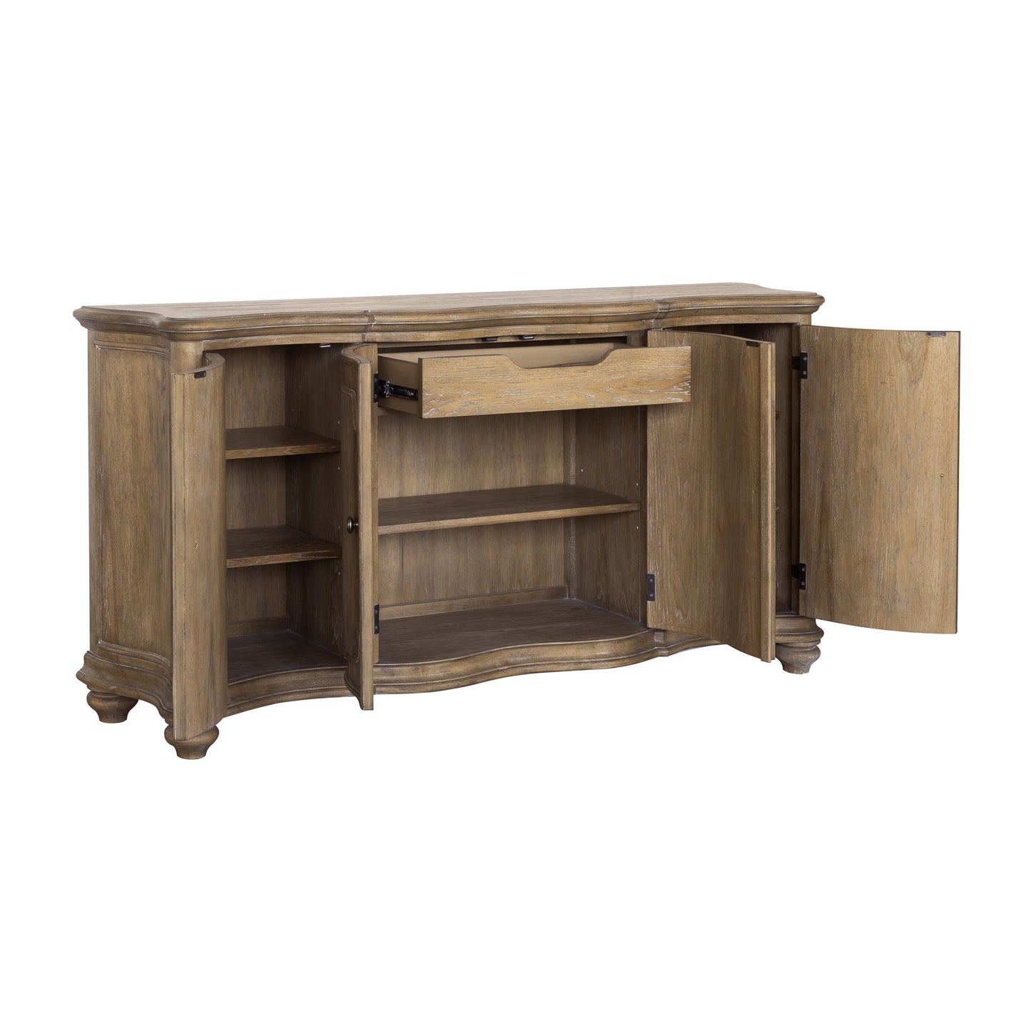 Weston Hills - 4 Door Buffet - Flax Seed