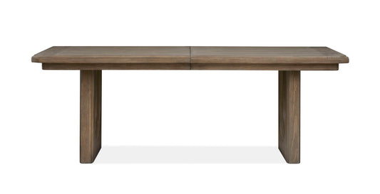 Westbourne - Extendable Trestle Dining Table - Dark Umber