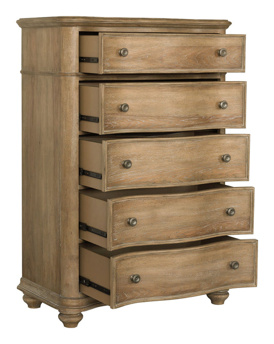 Weston Hills - 5 Drawer Chest - Flax Seed